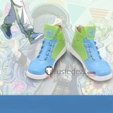 Project Sekai Colorful Stage PJSK Vivid BAD SQUAD Shiraishi An ULTRA C Black Blue Grey Cosplay Shoes Boots
