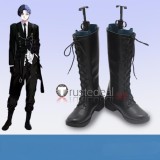 Project Sekai Colorful Stage PJSK Vivid BAD SQUAD Aoyagi Toya ULTRA C Black White Cosplay Shoes Boots