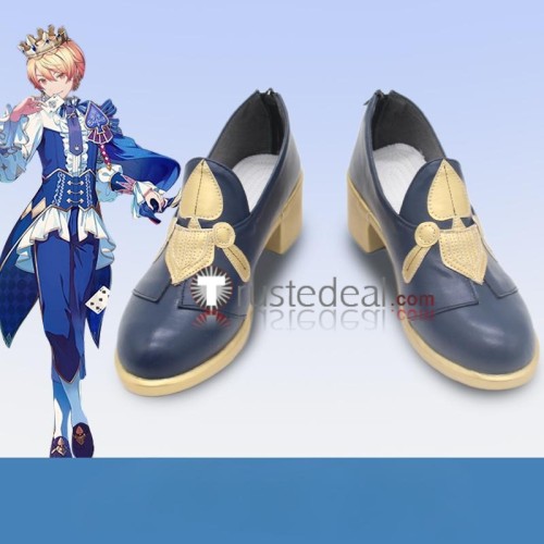 Project Sekai Colorful Stage PJSK Wonderlands x Showtime Tenma Tsukasa Vivid BAD SQUAD Aoyagi Toya Black White Blue Cosplay Shoes Boots