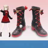 Project Sekai Colorful Stage PJSK Vivid BAD SQUAD Azusawa Kohane Valentine's Day Shiraishi An Black Grey Pink Cosplay Shoes Boots