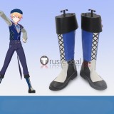 Project Sekai Colorful Stage PJSK Wonderlands x Showtime Tenma Tsukasa Vivid BAD SQUAD Aoyagi Toya Black White Blue Cosplay Shoes Boots
