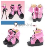 Project Sekai Colorful Stage PJSK Vivid BAD SQUAD Azusawa Kohane Hot Air Girl Black White Pink Yellow Cosplay Shoes Boots
