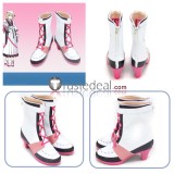 Project Sekai Colorful Stage PJSK Vivid BAD SQUAD Azusawa Kohane Hot Air Girl Black White Pink Yellow Cosplay Shoes Boots
