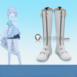 Project Sekai Colorful Stage PJSK Vivid BAD SQUAD Azusawa Kohane ULTRA C 2nd Anniversary Black White Cosplay Shoes Boots