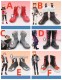 Project Sekai Colorful Stage PJSK ﻿Vivid BAD SQUAD VBS ULTRA C Shinonome Akito Black Red Brown Grey Cosplay Shoes Boots