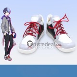 Project Sekai Colorful Stage PJSK Vivid BAD SQUAD Aoyagi Toya ULTRA C Black White Cosplay Shoes Boots