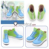 Project Sekai Colorful Stage PJSK Vivid BAD SQUAD Shiraishi An ULTRA C Black Blue Grey Cosplay Shoes Boots