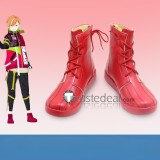 Project Sekai Colorful Stage PJSK ﻿Vivid BAD SQUAD VBS ULTRA C Shinonome Akito Black Red Brown Grey Cosplay Shoes Boots