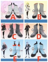 Project Sekai Colorful Stage PJSK 2.5 Anniversary Miku Kaito Kagamine Len Wonderlands x Showtime Nightcord at 25:00 Vivid BAD SQUAD Cosplay Shoes Boots