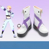 Project Sekai Colorful Stage PJSK Wonderlands x Showtime Tenma Tsukasa Vivid BAD SQUAD Aoyagi Toya Black White Blue Cosplay Shoes Boots
