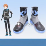 Project Sekai Colorful Stage PJSK ﻿Shinonome Akito Aoyagi Toya 4th Anniversary Kagamine Len Tenma Tsukasa Black Grey White Cosplay Shoes Boots
