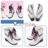 Project Sekai Colorful Stage MORE MORE JUMP! Hanasato Minori Hinomori Shizuku Momoi Airi Kiritani Haruka White Cosplay Shoes Boots