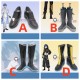 Kaito Project Sekai Colorful Stage PJSK Magical Mirai 2023 Black Cosplay Shoes Boots