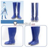 Vocaloid Kaito Project Sekai Colorful Stage PJSK Clown Blue Brown White Cosplay Shoes Boots