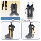 Vocaloid Kaito Project Sekai Colorful Stage PJSK Magical Mirai 2023 Black Cosplay Shoes Boots