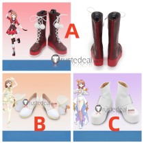Project Sekai Colorful Stage MORE MORE JUMP! Hanasato Minori White Brown Cosplay Shoes Boots