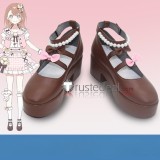 Project Sekai Colorful Stage MORE MORE JUMP! 4th Anniversary Hanasato Minori Hinomori Shizuku Momoi Airi Kiritani Haruka Brown Green Pink White Cosplay Shoes Boots