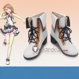 Project Sekai Colorful Stage MORE MORE JUMP! Hanasato Minori Hinomori Shizuku Momoi Airi Kiritani Haruka White Cosplay Shoes Boots