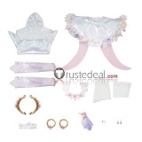 Overwatch 2 Kiriko Hydrangea Legendary Skin White Wedding Dress Cosplay Costume