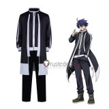 Tougen Anki Legend of the Cursed Blood Rasetsu Academy Female Male Black Uniform Cosplay Costume