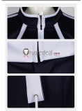 Tougen Anki Legend of the Cursed Blood Rasetsu Academy Female Male Black Uniform Cosplay Costume