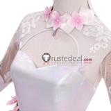 Overwatch 2 Kiriko Hydrangea Legendary Skin White Wedding Dress Cosplay Costume