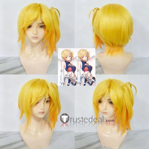 Vtuber Virtual YouTuber Kaela Kovalskia Yumeno Akari Blonde Pink Styled Cosplay Wig