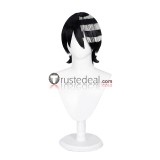 Soul Eater Death the Kid Tsubaki Nakatsukasa Black Styled Cosplay Wig