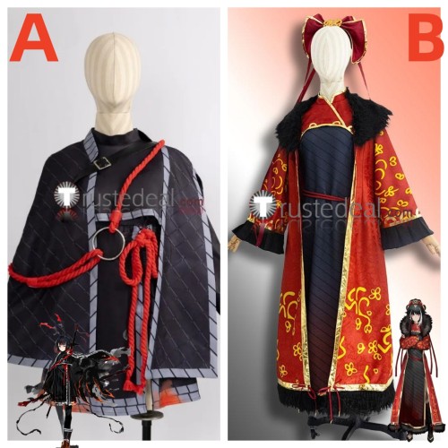 Limbus Company Ryoshu Jia Xichun Black Cosplay Costume