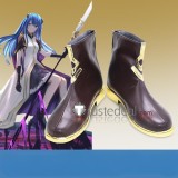 Arknights Mostima Lumen Black White Brown Cosplay Shoes Boots