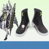 Arknights Gnosis Hoshiguma Skullshatterer Kal'tsit Black Cosplay Shoes Boots