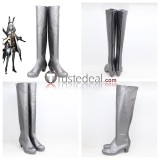 Arknights Togawa Sakiko FrostNova Suzuran Black Silver Brown Cosplay Shoes Boots