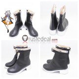 Arknights Ray Shu Ptilopsis Black White Brown Cosplay Shoes Boots