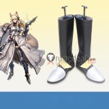 Arknights Nearl Swimsuit Blue Black Cosplay Shoes Boots