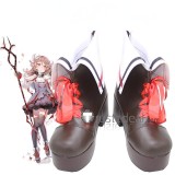 Arknights Specter Goldenglow Sanrio Collaboration Eyjafjalla the Hvít Aska Black Pink White Brown Cosplay Shoes Boots
