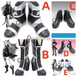 Arknights Lappland Texas Black Cosplay Shoes Boots