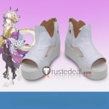 Arknights Ray Shu Ptilopsis Black White Brown Cosplay Shoes Boots