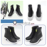 Arknights Gnosis Hoshiguma Skullshatterer Kal'tsit Black Cosplay Shoes Boots