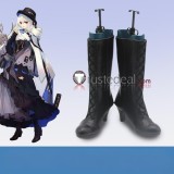 Arknights Specter Goldenglow Sanrio Collaboration Eyjafjalla the Hvít Aska Black Pink White Brown Cosplay Shoes Boots