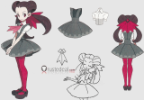 Pokemon Trainer Misty Manga Roxanne Cosplay Costume