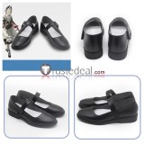 Arknights Irene Skadi the Corrupting Heart Tequila Black Silver Brown Cosplay Shoes Boots