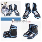 Arknights Togawa Sakiko FrostNova Suzuran Black Silver Brown Cosplay Shoes Boots