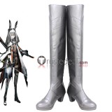 Arknights Togawa Sakiko FrostNova Suzuran Black Silver Brown Cosplay Shoes Boots