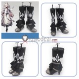 Arknights Kirin X Yato Theresa Kroos Black White Brown Cosplay Shoes Boots