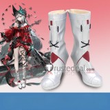 Arknights Irene Skadi the Corrupting Heart Tequila Black Silver Brown Cosplay Shoes Boots