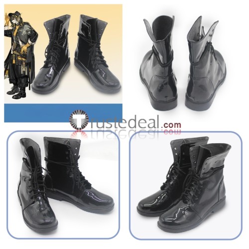 Arknights Lee Poncirus Perlica Entelechia Black Brown Cosplay Shoes Boots
