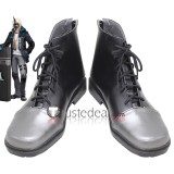 Arknights Steward Noir Corne Gummy Black Brown Blue Cosplay Shoes Boots