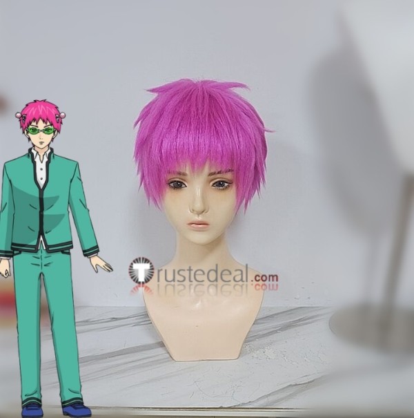 Saiki Kusuo no Sai Nan Kusuo Saiki Pink Styled Cosplay Wig