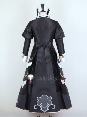 Pokemon Masters EX Lacey Black Dress Cosplay Costume