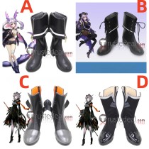 Arknights Manticore Talulah Black Cosplay Shoes Boots